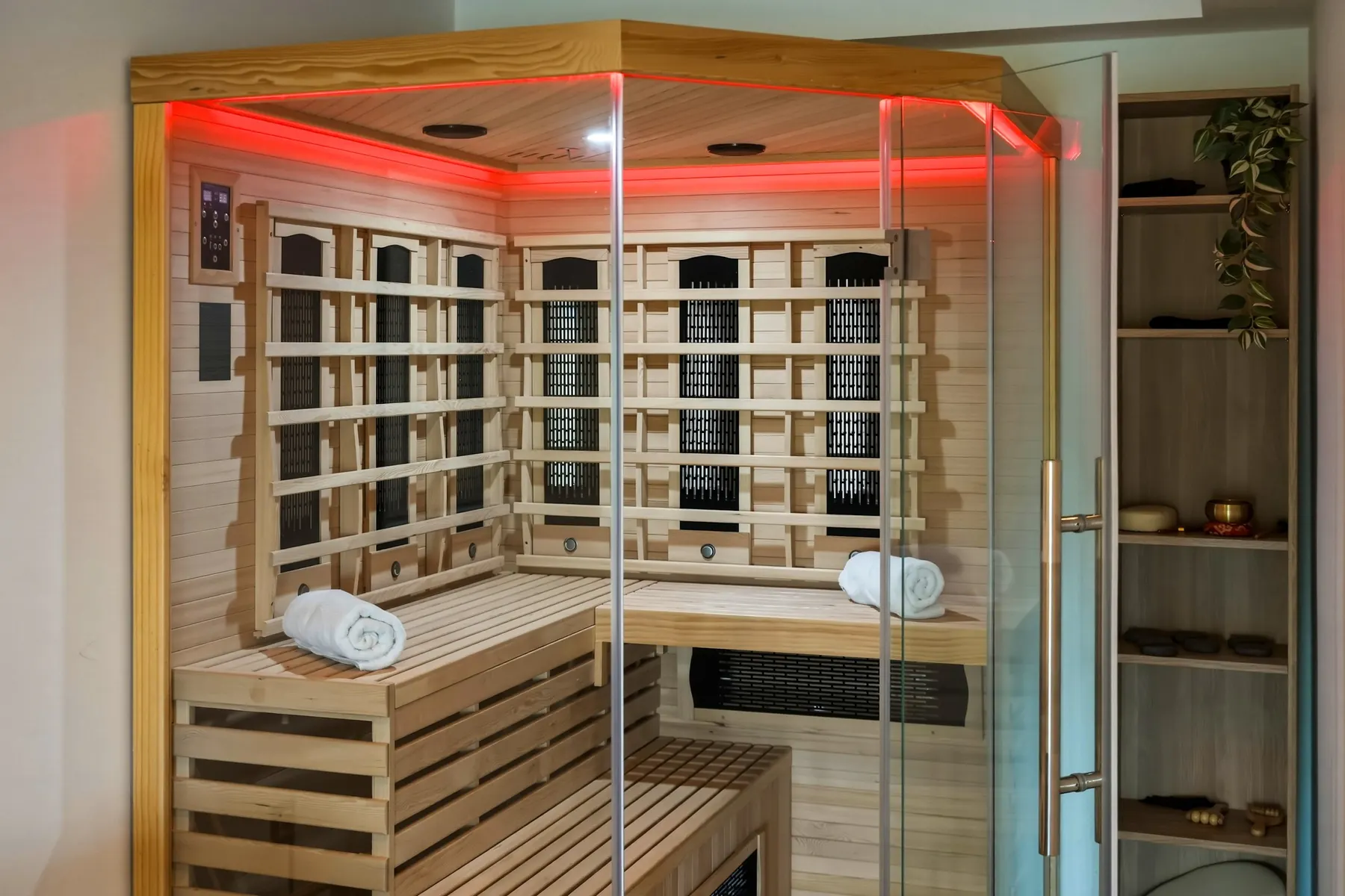 Private sauna at Villa Medvednica